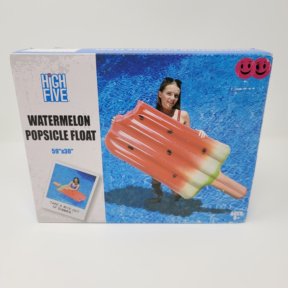 Watermelon Popsicle Pool Float 59x30 Inches Kids Inflatable Pool Lake Beach
